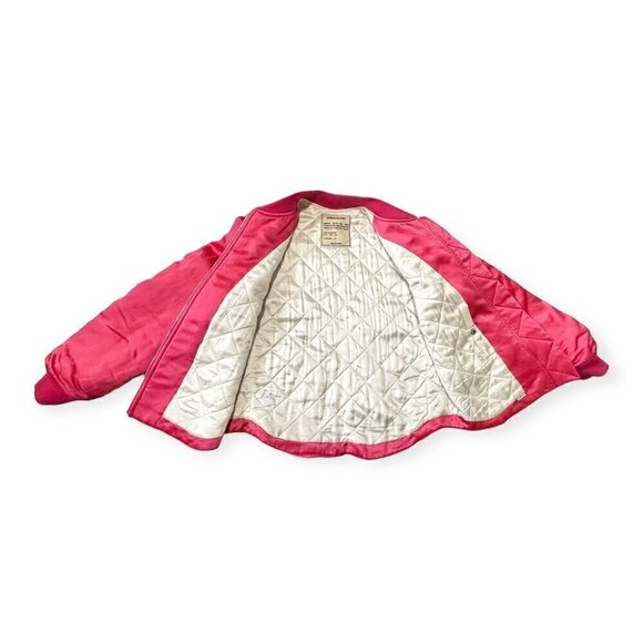 Zadig & Voltaire Ben Bomber Jacket, Pink, Fuchsia, Size M - Picture 9 of 16